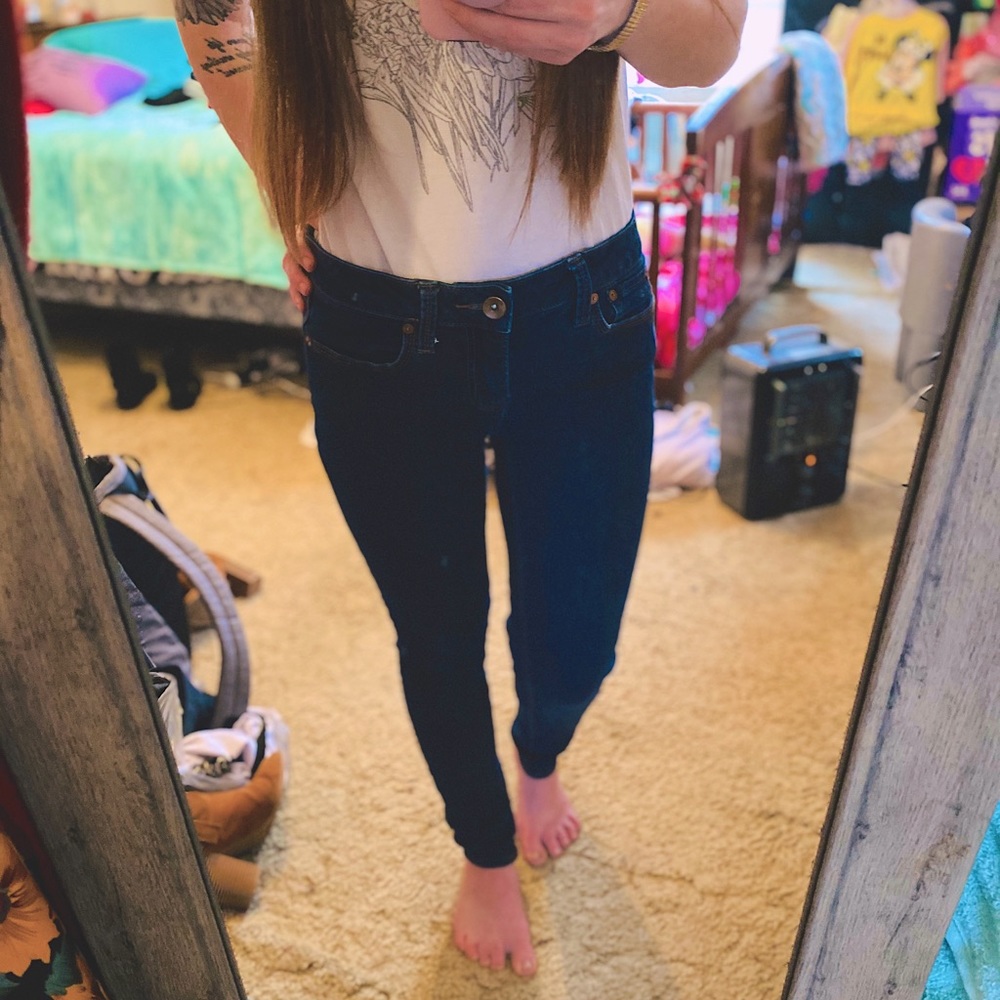 Dark Wash Skinny Jeans